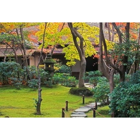 Rob Okochi Sanso Kyoto Japan - Okochi Sanso Arashiyama Kyoto Japan Stretched Canvas - Rob Tilley DanitaDelimont (36 x 24)