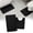 Black, variant on Hengbo 2 Pcs Memory Foam Bathroom Rug Set with U-Shaped Contour Toilet Mat for Extra Absorbent Bathroom Floor Navy Blue
