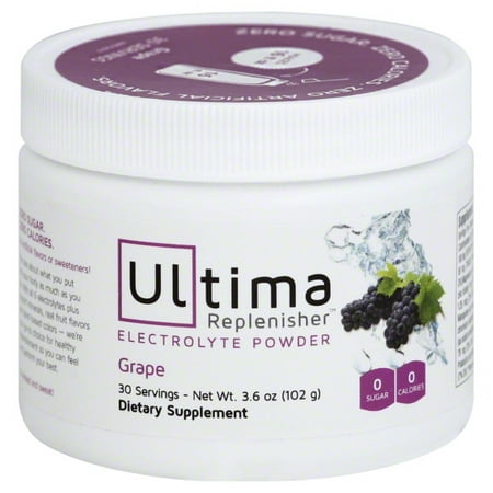 Ultima Health Products Ultima Replenisher Electrolyte Powder, 3.6 (Best Electrolytes For Hiking)
