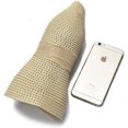 thumbnail image 5 of Sombrero de paja de verano Sailing con visera para mujer Beige, 5 of 5