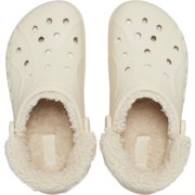 Crocs Adult Baya Lined Fuzz Strap Clog Slippers