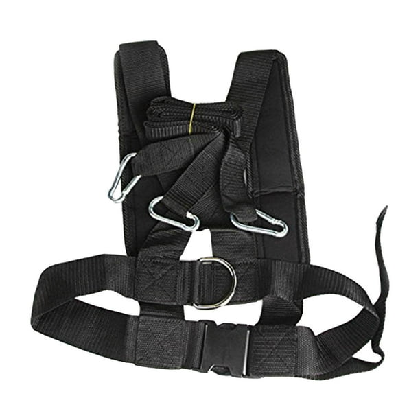 Equipo de correa de hombro de peso de trineo de Fitness, entrenador de arnés multifuncional, resistencia de entrenamiento para tirar de neumáticos de Normal