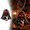 Red, variant on Animated Halloween Skull Head, Moving Long Hair Hanging Skeleton with Glowing Red LED Eyes for Indoor Outdoor Party, Blue Face, 7.87 x 9.45 in