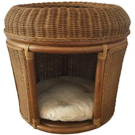 Rattan Wicker Home Furniture Pets House Hooded Rattan Wicker Home Furniture Pets House Hooded