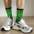 thumbnail image 6 of Goofa St Patrick's day Printed Men's Crew Socks, Soft Durable Breathable Moisture-Wicking with Odor Control Cotton socks, 6 of 6