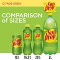 thumbnail image 3 of Sun Drop Citrus Soda Pop, 16.9 fl oz, 6 Pack Bottles, 3 of 12