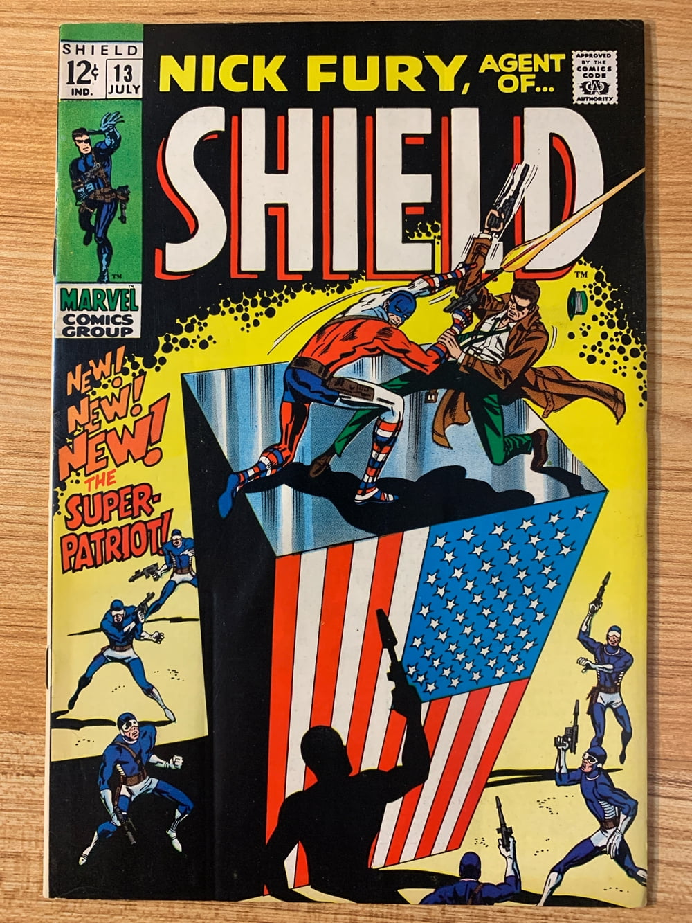 Cover of Nick Fury, Agent of S.H.I.E.L.D. #13