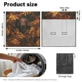 thumbnail image 7 of Xoenoiee Dachshund Maple Leaves Pattern Back Seat Cover, Waterproof Bench Seat Cover, Rear Seat Cover Universal Fit for Cars Sedans SUVs Truck Automotive Interior Backseat Car Covers, 7 of 7