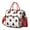 Red-7, variant on Garden Ladybug Print Insulated Lunch Box – Large Leakproof Cooler Tote with Cute Red Polka Dot Design, Foldable and Portable for Office, School, or Picnic