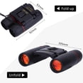 thumbnail image 4 of ESTINK Black Binocular, 30 * 60 Portable Lightweight Metal Dual Focusing Binoculars with Bag Lanyard, 4 of 7