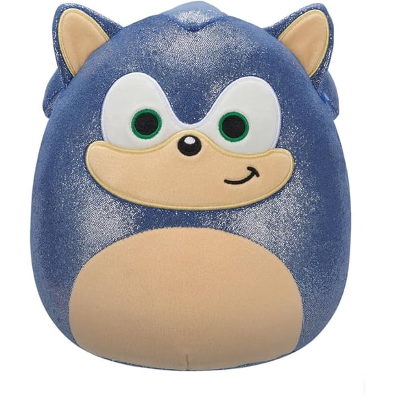 Squishmallows Original 8-Inch Official  Christmas Holiday Metallic Sonic 2024 Plush