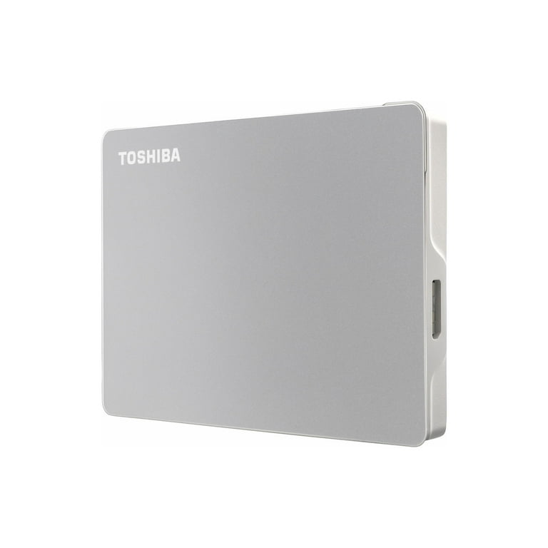 Toshiba Canvio Flex 2TB Portable External Hard Drive, Silver
