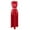Red, variant on Bigersell Wedding Dresses for Women Summer Female V-Neck Sleeveless Midi Night Out Dress Style D-92 Short Lace Wedding Dresses Knee Length Plus Size Summer Dresses , Red S