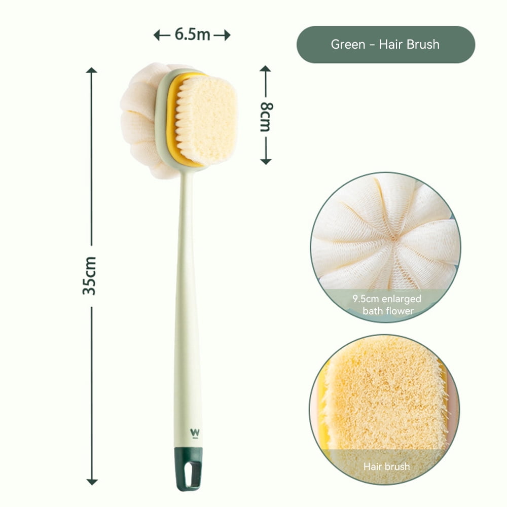 Hhdxre Back Scrubber for Shower Long Handle Shower Body Brush With