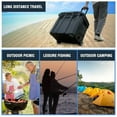 thumbnail image 5 of 35QT Ultra-Light Wheeled Cooler, Long-Lasting Cold & Heat Retention, Portable Ice Chest for Camping, Picnics & Fishing, Blue, 5 of 7