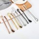 thumbnail image 4 of Four 304 stainless steel straw spoons, built-in dual-use milk tea tea spoons, tea hourglass, juice strainer spoons, 4 of 5