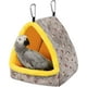 thumbnail image 4 of Nido grande de invierno cálido para pájaros, hamaca colgante de cama de pájaros esponjosa, cabaña de peluche para cacatúas grises africanas, cacatúas, Lovebird y más, 4 of 5