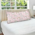 thumbnail image 4 of Cartoon Cat Pillowcase King Size, Super Soft Pillow Shams Covers, Plush Cozy Pillow Cases with Zipper, 20" X 40"（119） Home Decor Gifts, 4 of 6