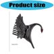 thumbnail image 3 of Elegant Feathers Ear Cuff and Hair Clip Multipurpose Jewelry With Comfortable Alloy for Women Multicolor, 3 of 4