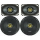 thumbnail image 1 of Altavoz KICKER 46CSC654 de 6,5 pulgadas y 2 vías con 2 vías de 4 x 6 pulgadas, 1 of 5
