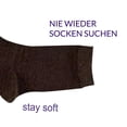 thumbnail image 2 of Oat strip stack socks solid cotton tube socks, 2 of 5