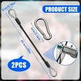 thumbnail image 2 of 2Pcs Gym Cable Extension Fitness Extension Rope Compatible with Gym Accessories, 2 of 9