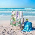 thumbnail image 2 of Fwttom Fine Fiber Beach Towel Light Bath Towel Sand Beach Blanket Travel Swimming Pool Multifunctional Towel 28x60 Inches, Camping Essentials and Beach Essentials, 2 of 7