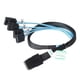 thumbnail image 4 of Mini Sas A Sata Cable Sff-8087 A Sata Multi-Lane 7 Pin Forward Breakout Cable De Datos Interno Para Computadora Scienceny EL012855-00, 4 of 6