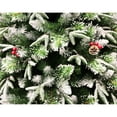 thumbnail image 4 of Holiday Stuff Company A-13 6 Ft Unlit Super Full Flocked Pine Holiday Tree, 4 of 4