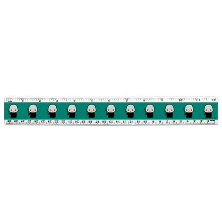 Harry Potter Voldemort Cute Chibi Character 12 Inch Standard and Metric Plastic Ruler