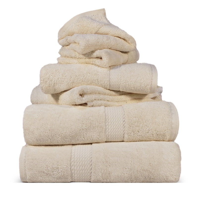 Superior 800 GSM Egyptian Cotton 2-Piece Bath Sheet Set, Soft Ultra Absorbent Towels, Charcoal
