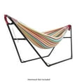thumbnail image 2 of Juiluna Heavy-Duty Steel Hammock Stand, 130 * 40 * 51in for 2 People, Portable Design,for 9.5 to 14 ft Hammocks, Ideal for Outdoor Balconies, Porches, Patios, Decks and Backyards., 2 of 7