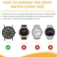 thumbnail image 5 of Uxcell Leather Watch Band 12mm Vintage Textured Padded Leather Watch Strap Quick Release Replacement Wristband with Stainless Steel Pin Buckle for Men and Women, Black, 5 of 7