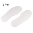 thumbnail image 3 of Uxcell 2Pair Shoe Rubber Full Sole Repair 4mm Thickness Replacement Bottom Non Slip for Leather Shoes, White, 3 of 5