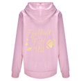 thumbnail image 4 of Sudadera con capucha de manga larga para mujer, informal, con capucha, para exteriores y chaquetas, a la moda, con estampado, de manga larga, con bolsillos, 4 of 4