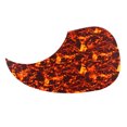 thumbnail image 2 of Placa protectora antiarañazos para golpeador de guitarra acústica Reemplazo perfecto, uno mismo marrón Sunnimix Guitar Pickguard, 2 of 4