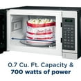 thumbnail image 4 of GE GCST07N1WSS Countertop Microwave Oven 700-watt Compact 0.7 Cu Ft Stainless Steel Bundle with 2 YR CPS Enhanced Protection Pack, 4 of 8