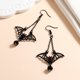 thumbnail image 2 of 2 Creative New Exaggerated Halloween Accessories Retro Versatile Gothic Black Bat Earrings for Women, 2 of 4