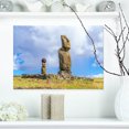 thumbnail image 1 of Ahu Tahai and Ahu Ko Te Riku - Landscape Photo Canvas Art Print, 1 of 3