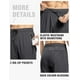 thumbnail image 5 of Pantalones de senderismo TBMPOY, ligeros y de secado rápido para hombre, gris oscuro, talla M, 5 of 7