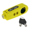 thumbnail image 1 of Cerradura de manillar de motocicleta Unique Bargains, universal, para scooter, candado de acelerador de manillar amarillo, redondo, freno delantero y embrague, antirrobo, 1 pieza, 1 of 7