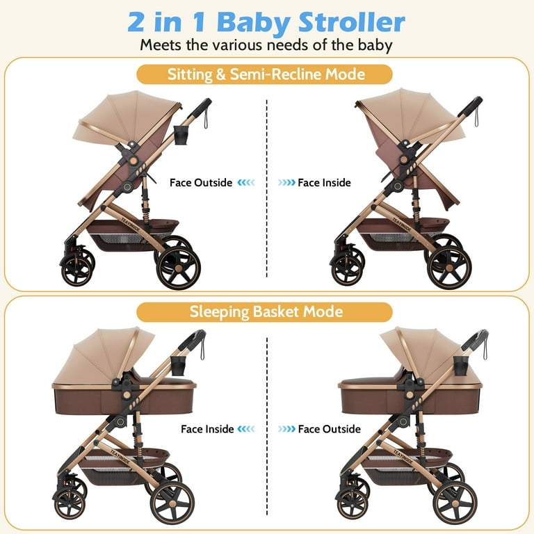 Walmart Black Friday Deals 2025 babyeap 2 in 1 Baby Stroller