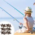 thumbnail image 4 of Sonducket 100 Uds 6mm/0,24 pulgadas cuentas de pesca de silicona anticolisión frijoles bolas de cebo de pesca para regalo de pesca Pescar No.1, 4 of 6