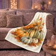 thumbnail image 6 of Rustic Harvest Lantern Autumn Scene Country Farmhouse, Festive Artistic Scene, Warm Flannel Blanket for Ranch House and Living Room, Animal Lovers Thanksgiving Gift, Festive Home Decor, 6 of 9