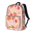 thumbnail image 2 of Goofa Strawberry Printed Backpack,Laptop Backpack,Durable Anti-Theft Travel Work Backpack,Water-resistant Backpack, 2 of 9