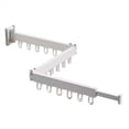 thumbnail image 1 of Tendedero Retráctil Plegable para Ropa, Montaje en Pared, para Interiores y Exteriores, Triple Pliegue, con Anilla de Aluminio de 18 Pulgadas, A, 1 of 5