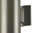thumbnail image 2 of Westinghouse Lighting 6797500 Two-Light Outdoor Wall Fixture, Polished Graphite Finish on Steel Cylinder,, 2 of 5