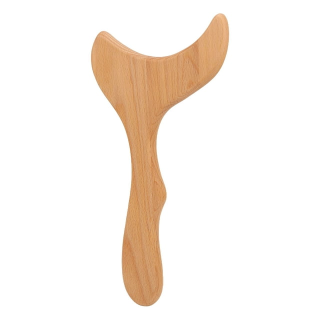 Scraping Massage Tool, Wooden Lymphatic Drainage Ergonomic Gua Sha Tool for Body Shaping