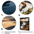thumbnail image 3 of Designart "Autumn in the USA Forest s Fall Elegance II" Landscape & Nature Canvas Wall Art, 3 of 5