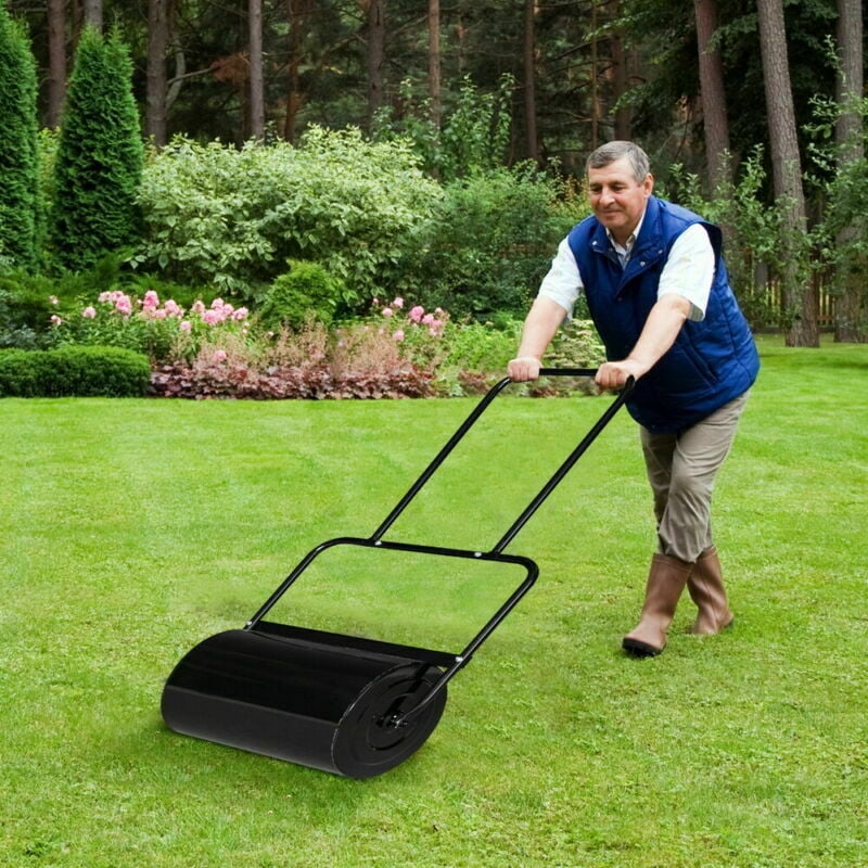 metal lawn roller